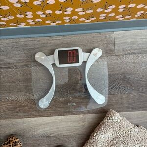 Taylor Glass Digital Scale with Silver Accents